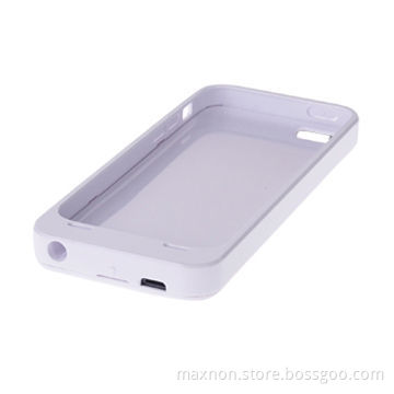 2,200mAh External Backup Battery Case for iPhone 5/5C/5S, with Changeable Faceplate